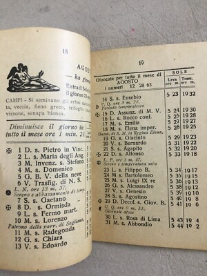 Il Doppiopescatore Di Chiaravalle Almanacco Lunario 1937