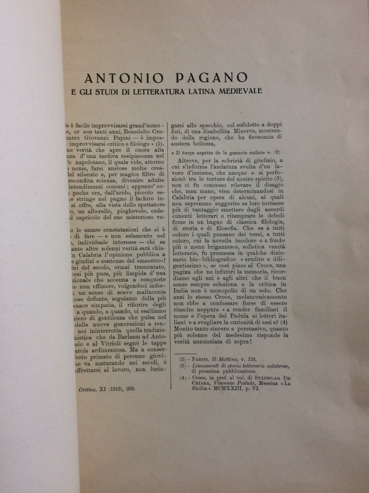 Zangari Pagano: Calabria, Regno Di Napoli. Carta Filigranata Araldica Savoia, 1931