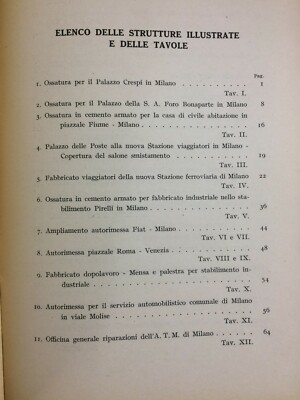 Ingegneria Edilizia E Cemento Armato: Milano, Monza, Tripoli, Calabria, Puglia