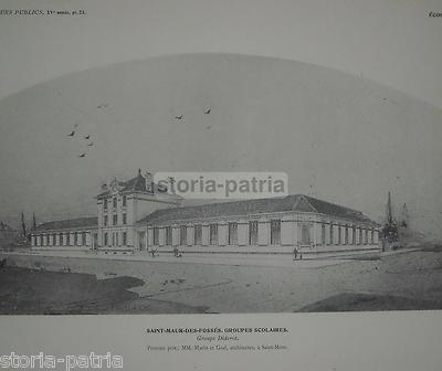 Architettura, Ingegneria Ed Edilizia Scolastica A Saint Maur Des Fossés, Francia