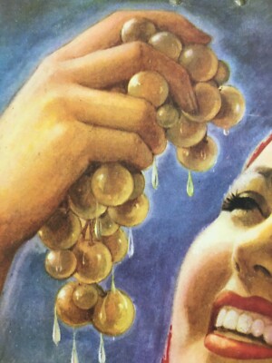 Orvieto   Enologia, Vino E Arte: Cartello Pubblicitario Vini Vaselli, Artista Bompiani