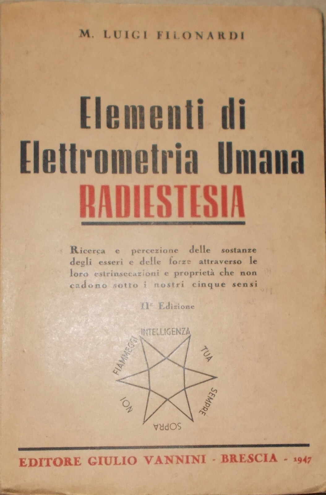 Radiestesia, Pendolo Radiestesico, Elettrometria, Ricerca Acqua, Minerali E Magnetismo