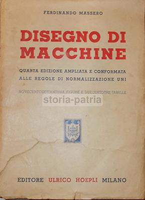 Tecnica: Disegno Tecnico O Meccanico, Ruote Dentate, Volani, Cinghie E Catene, Hoepli