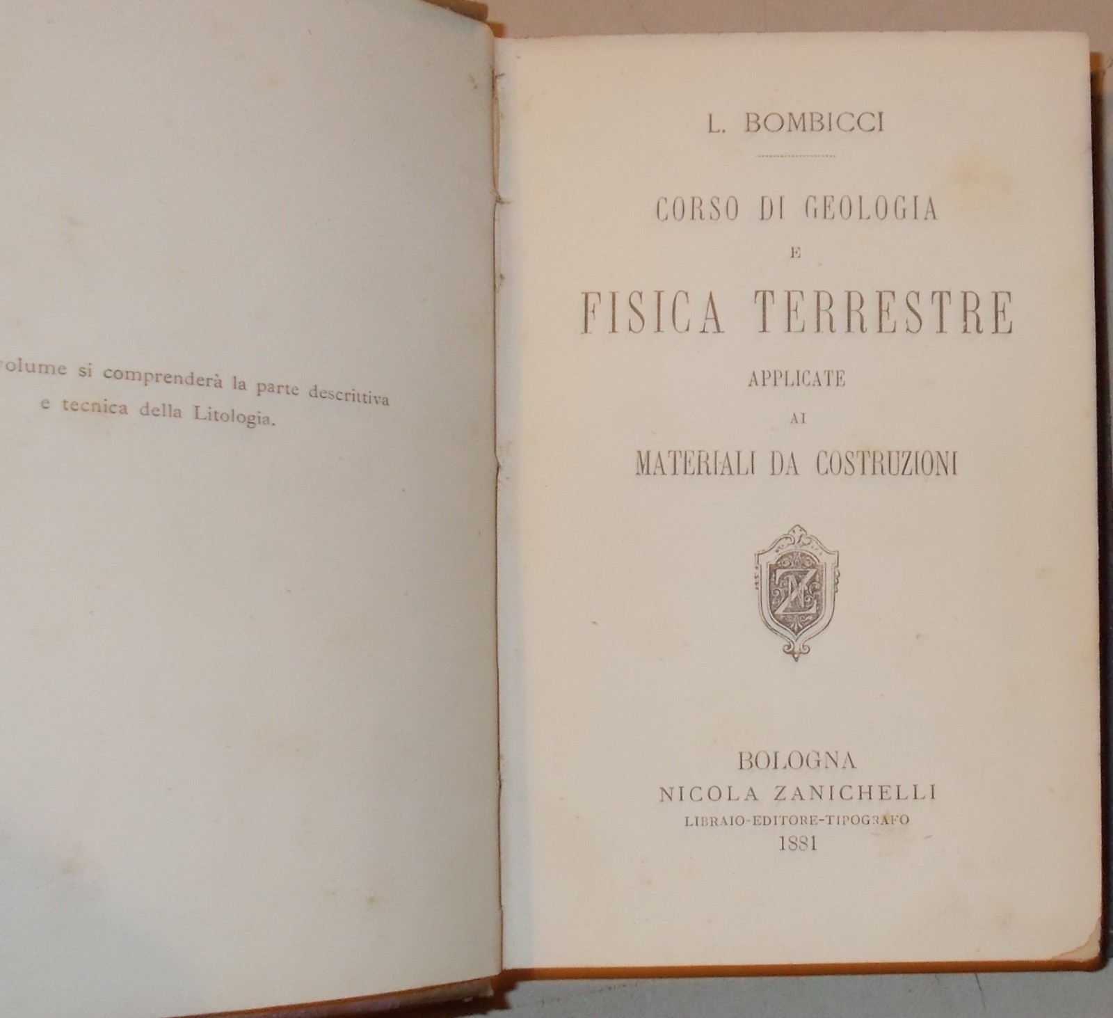 Geologia, Edilizia, Terreni, Acque Emerse E Sotterranee, Materiali Da Costruzione