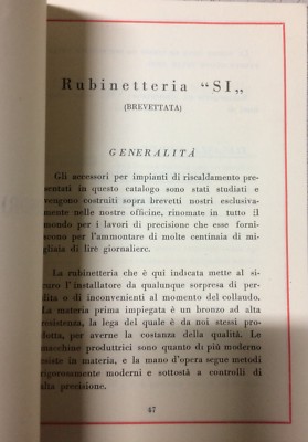 Napoli: Tecnica Della Ghisa, Riscaldamento, Radiatori, Caldaie, Scaldapiatti E Rubinetteria Silurificio Italiano