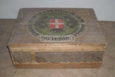 Sicilia, Palermo: Antica Scatola Pubblicitaria Dolciaria Giuseppe Bruno Con Stemma Savoia
