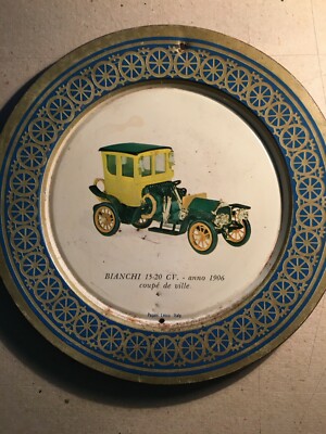 Piatto Pubblicitario Pagani Lecco, Bianchi 1906