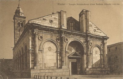 Romagna, Rimini: Arte Antica, Architettura, Leon Battista Alberti, Tempio Malatestiano