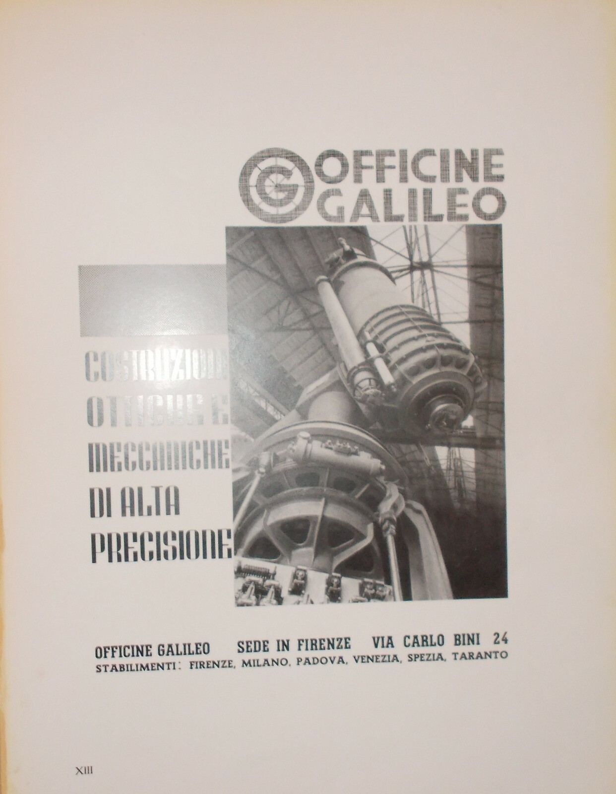 Arte Grafica Pubblicitaria Pirelli: Gomme, Pneumatici E Officine Galileo, 1940