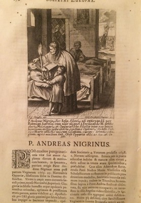 Gesuiti, Andrea Nigrino, Boemia, Silesia, Incisione Originale Del XVII Secolo