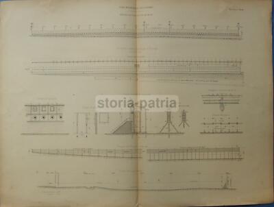 Architettura Sportiva: Tiro A Segno Di Lugano, Progetto Dell'Architetto Augusto Guidini, 18 Tavole, 1883