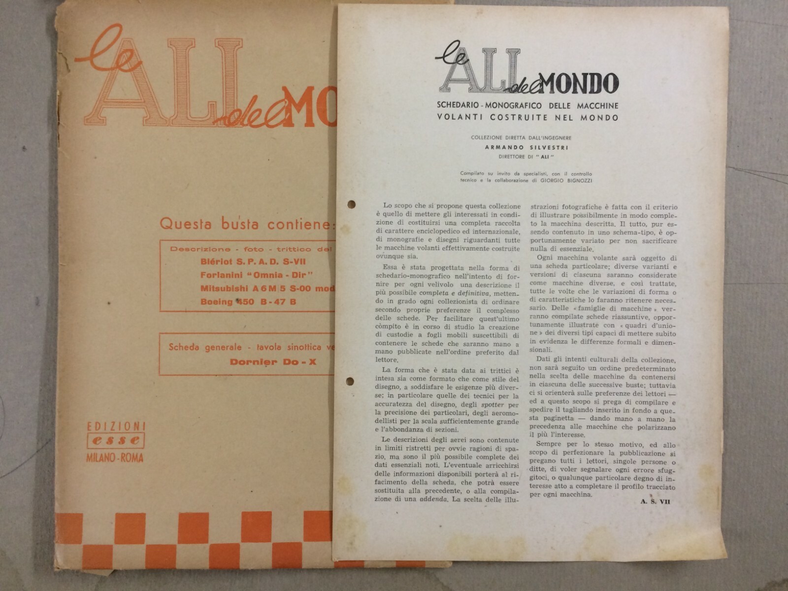 Aviazione, Aeronautica, Aerei, Dirigibile Omnia Dir, Bleriot, Mitsubishi, Boeing, 1956