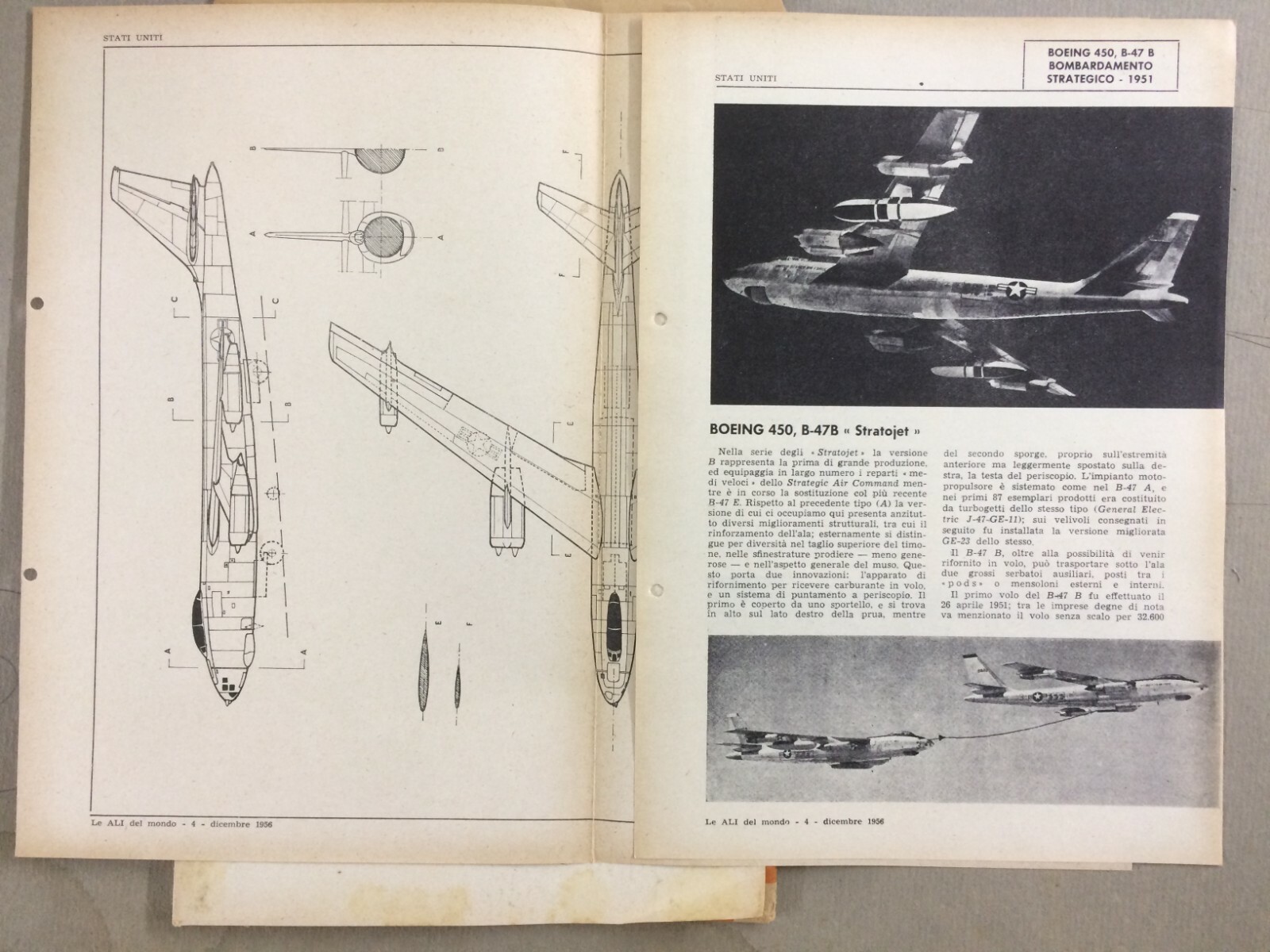 Aviazione, Aeronautica, Aerei, Dirigibile Omnia Dir, Bleriot, Mitsubishi, Boeing, 1956