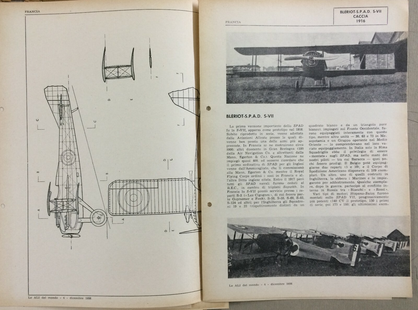 Aviazione, Aeronautica, Aerei, Dirigibile Omnia Dir, Bleriot, Mitsubishi, Boeing, 1956