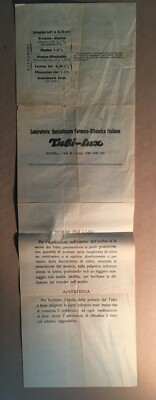 Medicina Oculistica, Occhio, Pomate Oftalmiche Tubi Lux, Napoli, Blefaril, Cusylol