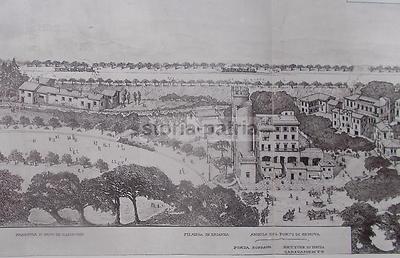 Roma, Esposizione Etnografica: Padiglione Italia Settentrionale   Gardone, Brianza, Genova, Chioggia, Courmayer
