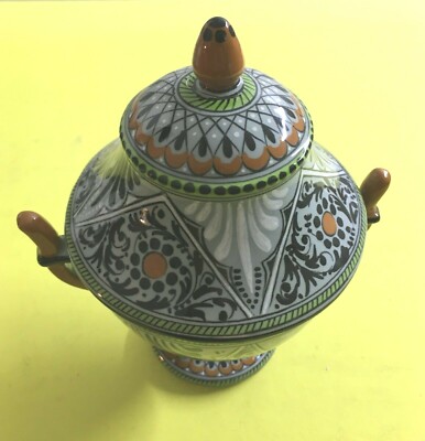 Marche, Pesaro: Ceramica Molaroni Con Decoro Policromo