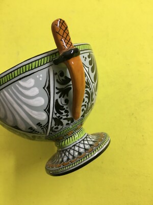 Marche, Pesaro: Ceramica Molaroni Con Decoro Policromo