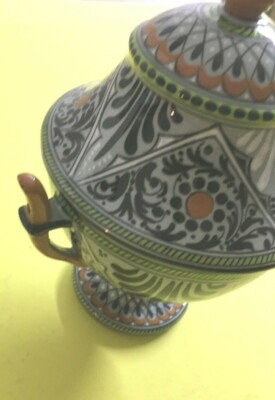 Marche, Pesaro: Ceramica Molaroni Con Decoro Policromo