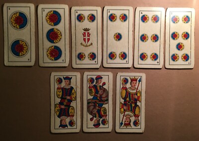 Giochi, Carte Da Gioco Dal Negro, Treviso, Vedute Di Venezia