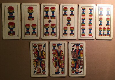 Giochi, Carte Da Gioco Dal Negro, Treviso, Vedute Di Venezia
