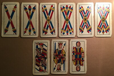 Giochi, Carte Da Gioco Dal Negro, Treviso, Vedute Di Venezia