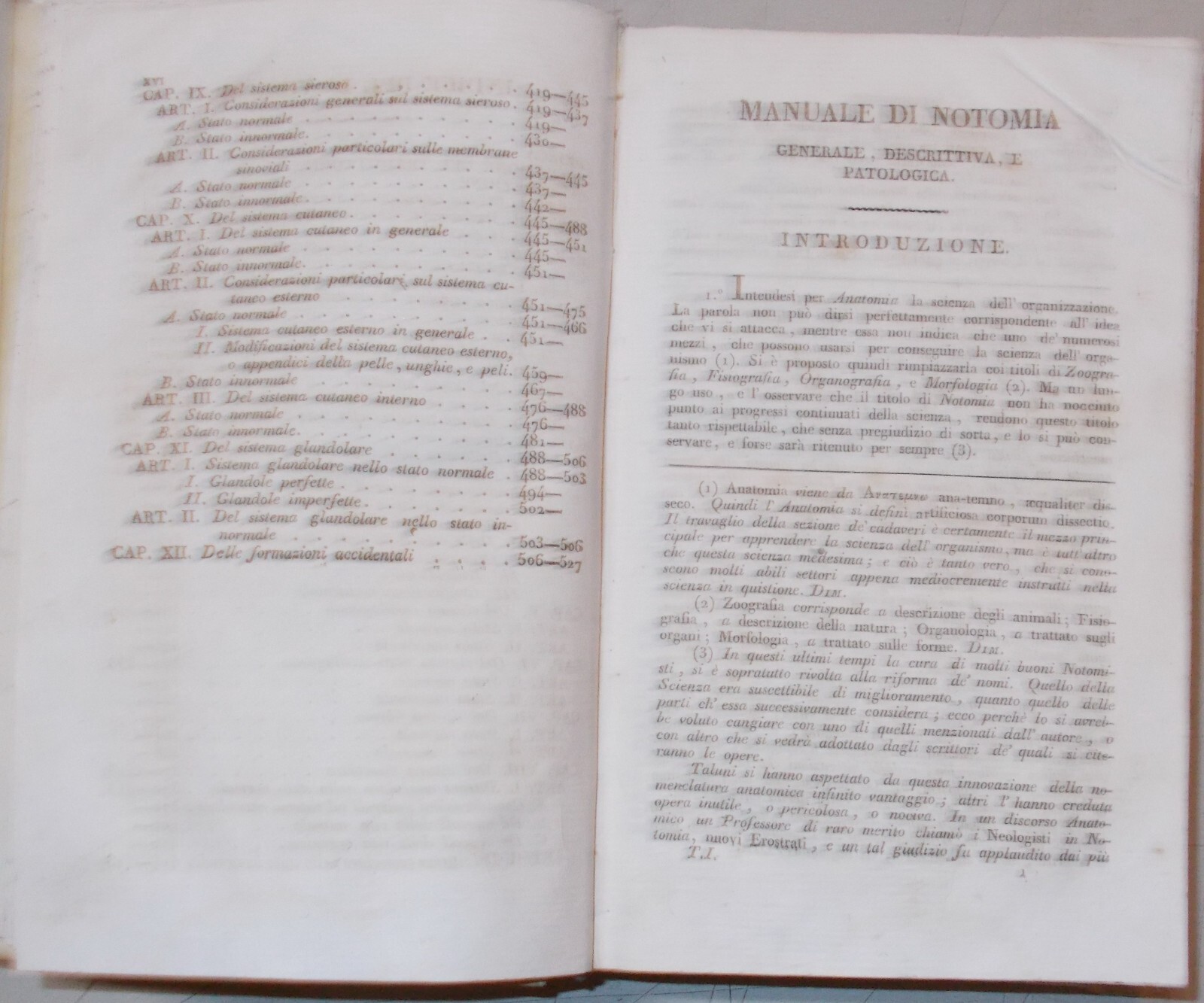 Manuale Di Anatomia Generale, Descrittiva E Patologica Di G.F. Meckel, Napoli, 1826