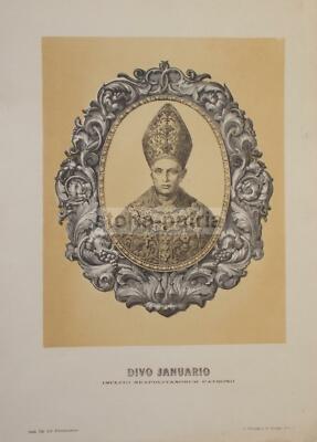 Stampa Popolare Napoletana: San Gennaro, Patrono Di Napoli
