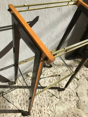 Carrello Portavivande O Porta Radio In Stile Parisi, Anni 1950 1960