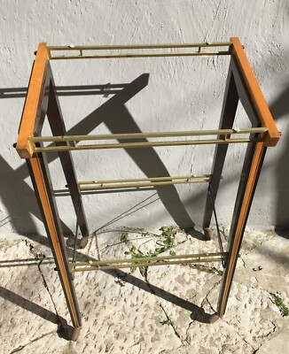 Carrello Portavivande O Porta Radio In Stile Parisi, Anni 1950 1960