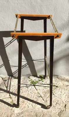Carrello Portavivande O Porta Radio In Stile Parisi, Anni 1950 1960
