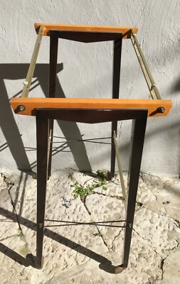 Carrello Portavivande O Porta Radio In Stile Parisi, Anni 1950 1960