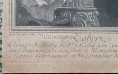 Robert De Cotte: Antica Incisione, Artisti Rigaud Drevet