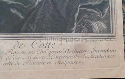 Robert De Cotte: Antica Incisione, Artisti Rigaud Drevet
