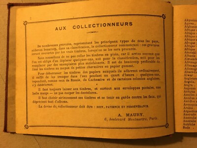Poste, Francobolli E Filatelia Mondiale: Petit Album Du Collectionneur Maury