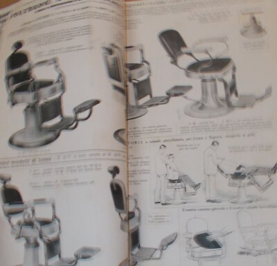 Catalogo Illustrato S.A. Usellini & C. Milano   Barbiere E Parrucchiere, 1932