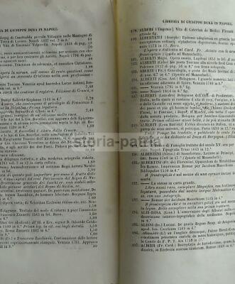 Bibliografia, Bibliofilia, Libri Antichi Di Varia Cultura, Napoli, Libreria Dura, 1857