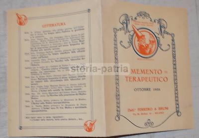 Medicina, Farmacia, Pubblicitaria Farmaceutica Ferrero Bruni, Milano, Norolina, 1926