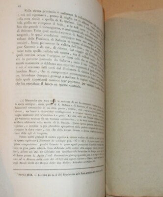 Michele Tenore: Relazione Di Una Escursione Al Terminio (1842)