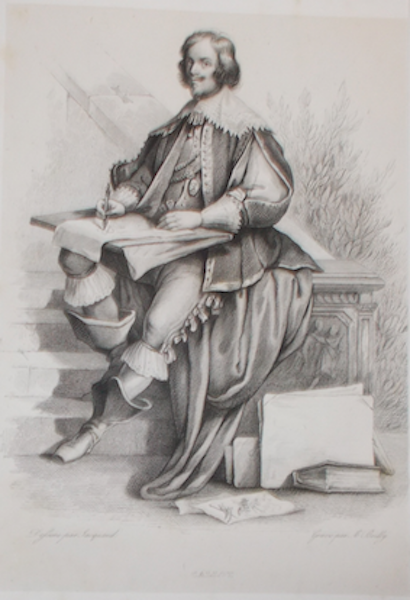 Ritratto Dell'Incisore Jacques Callot, Incisione Di Boilly Da Jacquand, Metà XIX Secolo