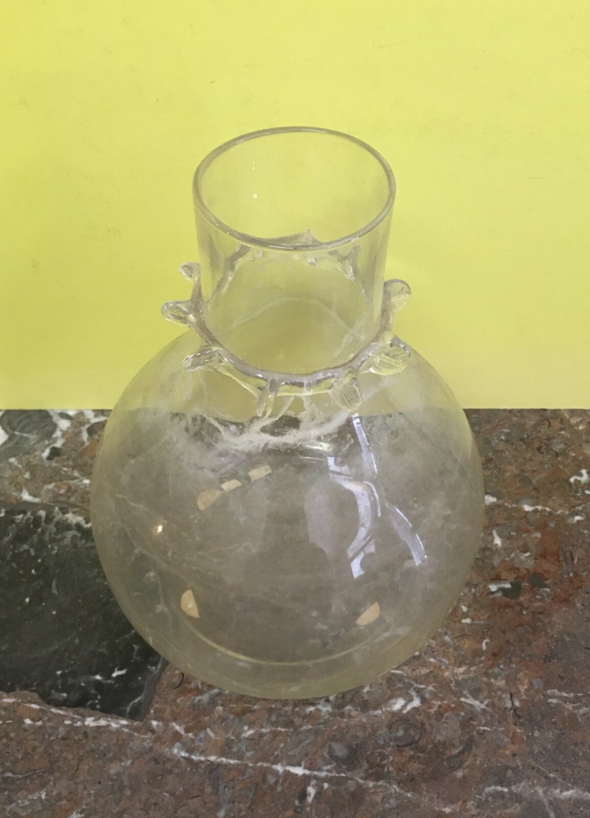 Artistico Vetro Da Collezione, Vaso Decorativo In Stile Murano, Design Del Novecento