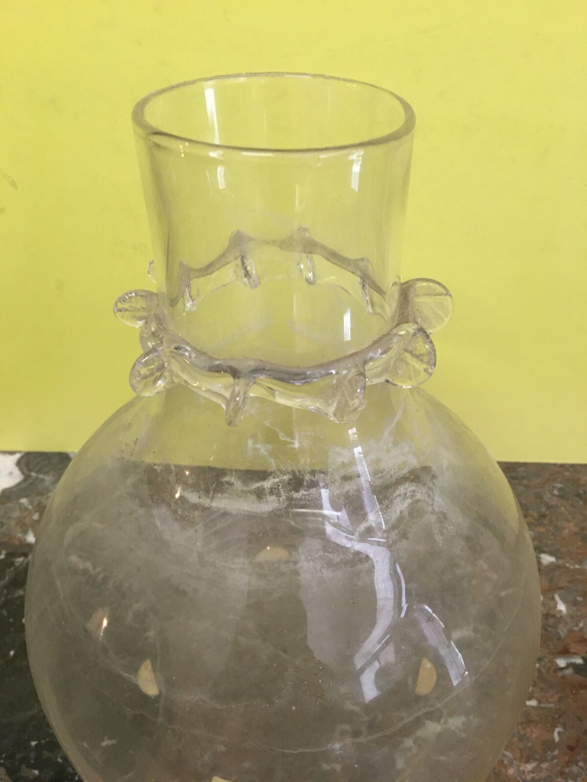 Artistico Vetro Da Collezione, Vaso Decorativo In Stile Murano, Design Del Novecento