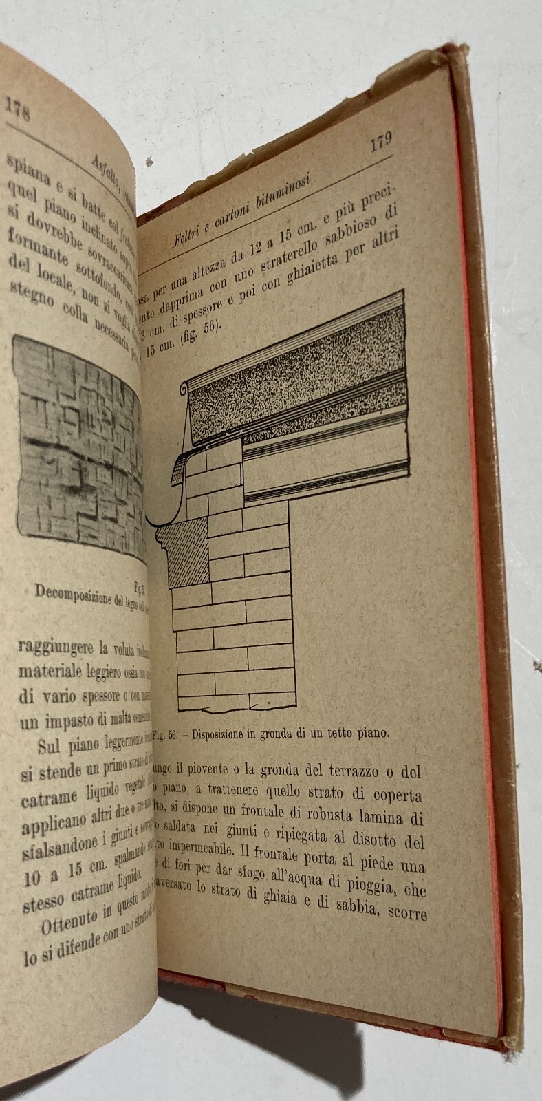 Asfalto, Bitume, Catrame, Strade Di Milano: Antico Manuale Hoepli Illustrato, 1920