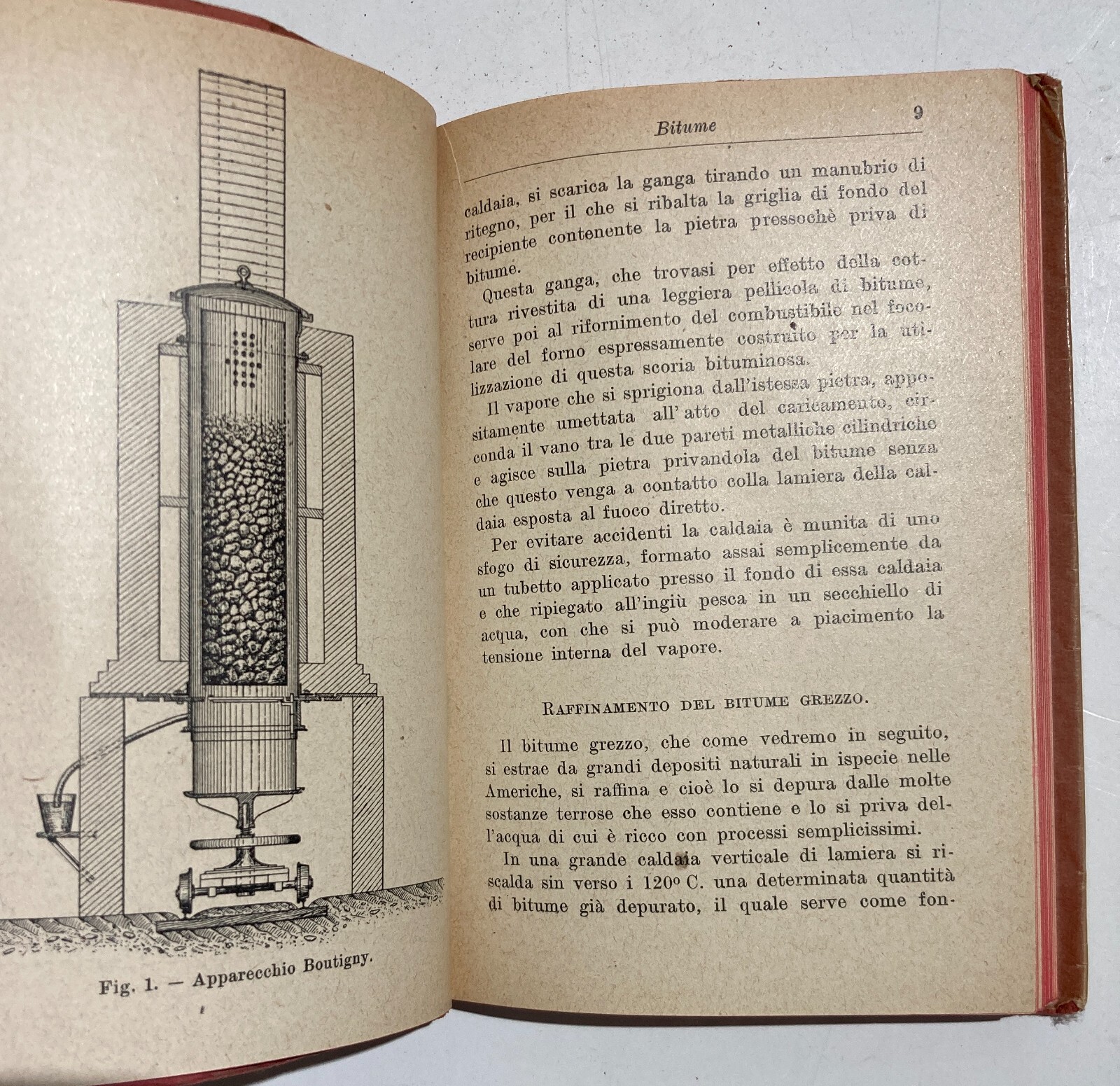 Asfalto, Bitume, Catrame, Strade Di Milano: Antico Manuale Hoepli Illustrato, 1920