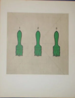 Grafica a Colori 'i Pennelli', Artista Tino Stefanoni, Edizione Bolaffi Arte