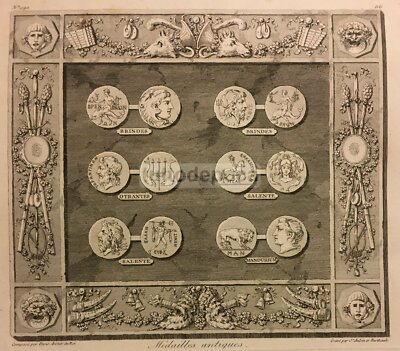 Puglia, Salento, Calabria: Numismatica E Medaglie Antiche