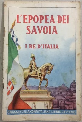 Militaria Savoy: King of Italy, Illustrated Vignale, Advertising Liebig Trade Cards