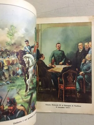 Militaria Savoy: King of Italy, Illustrated Vignale, Advertising Liebig Trade Cards