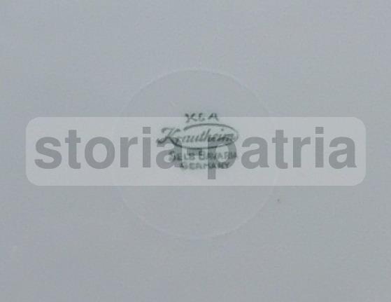 Piatto In Porcellana Con Scena Di Caccia, Krautheim Selb