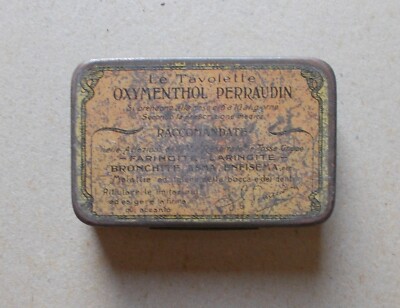 Medicina Farmaceutica: Balsamico Respiratorio Oxymenthol Perraudin, Pubblicitaria
